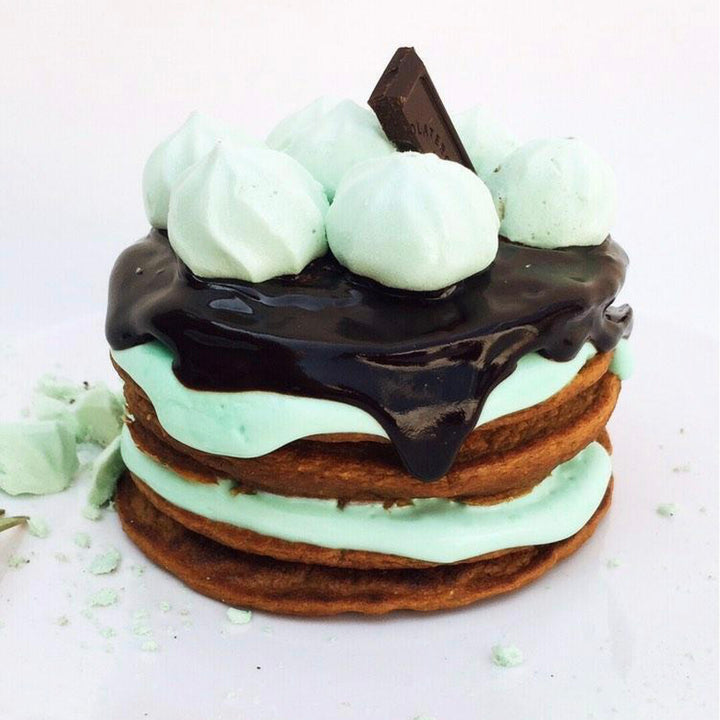 #Dontworrycooks: Choco mint pancakes