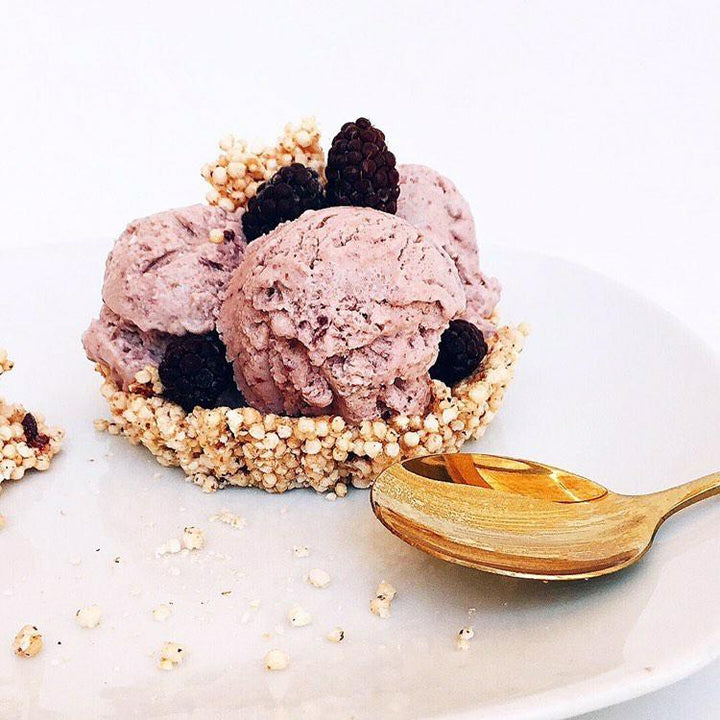 #Dontworrycooks: Quinoa basket with ice cream