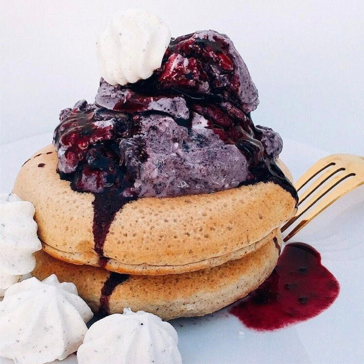 #Dontworrycooks: Blueberry & cheese pancakes