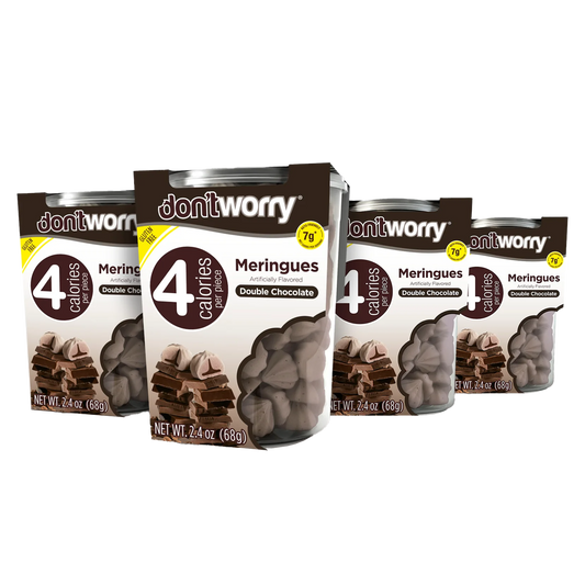 4 Pack Meringue Chocolate Filled 2.4 oz