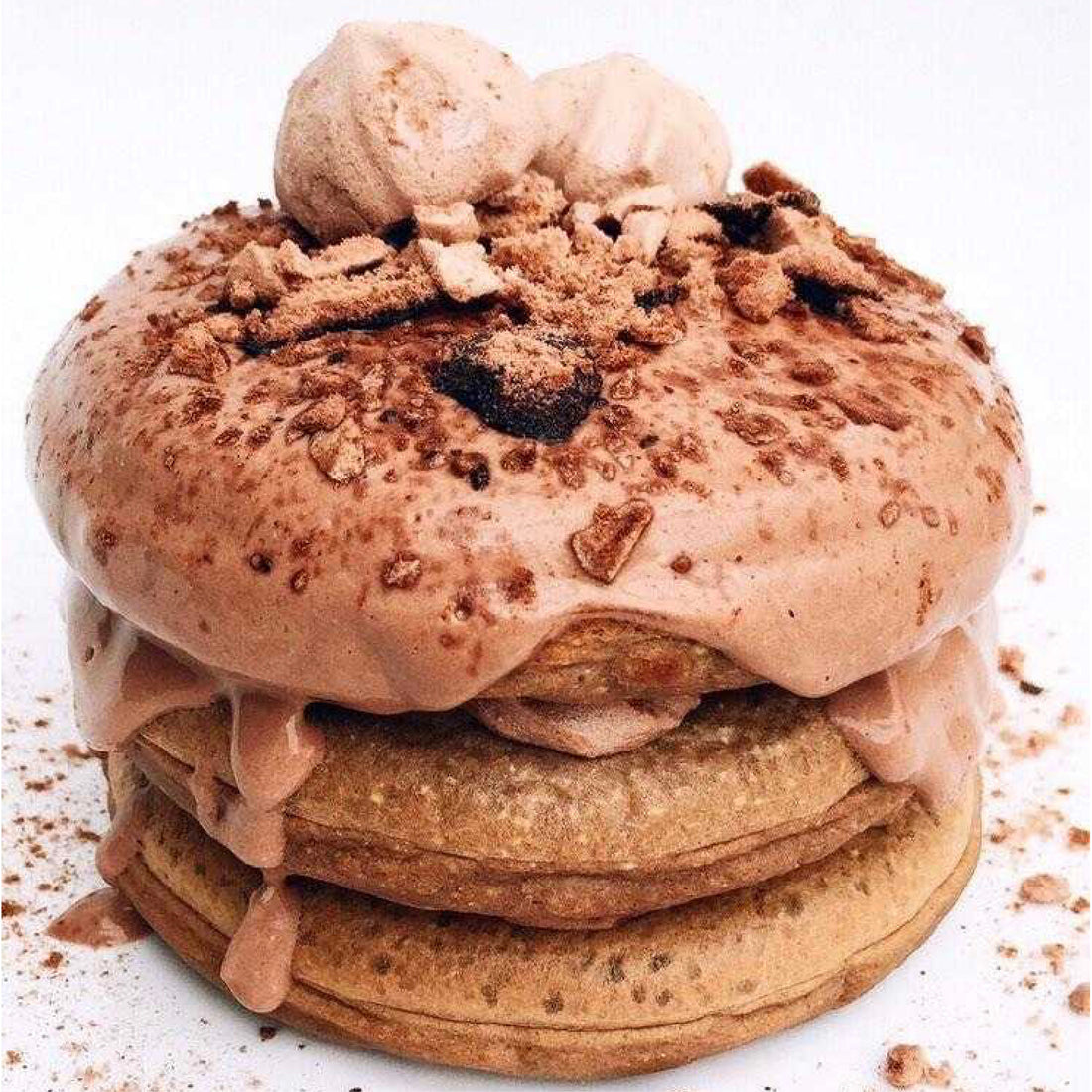 #Dontworrycooks: Lava Choco Pancakes