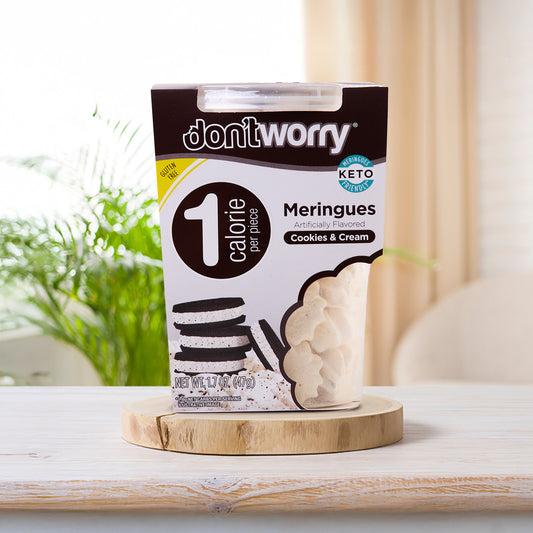 4 Pack Meringue Cookies & Cream Flavor 1.7 oz
