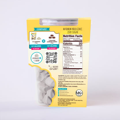 0 Sugar Meringues 4PK ZERO – Cookies & Cream, Vanilla, Chocolate, Hazelnut – Keto-Friendly & Guilt-Free