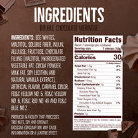 4 Pack Meringue Chocolate & Halzenut 2.4 oz