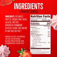 4 Pack Meringue Strawberry and Vanilla 1.4 oz