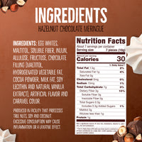 4 Pack Meringue Chocolate & Halzenut 2.4 oz