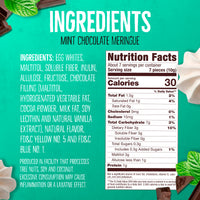 Meringue Cookies 4 Pack ( 2 Double Chocolate + Halzenut +  Mint)