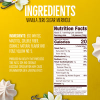0 Sugar Meringues 4PK ZERO – Cookies & Cream, Vanilla, Chocolate, Hazelnut – Keto-Friendly & Guilt-Free