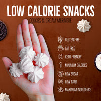 Meringue Cookies 4 Pack ( Cookies&Cream + Caramel + Strawberry + Vanilla)