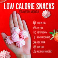 Meringue Cookies 4 Pack ( Cookies&Cream + Caramel + Strawberry + Vanilla)