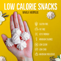 Meringue Cookies 4 Pack ( Cookies&Cream + Caramel + Strawberry + Vanilla)