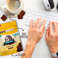 4 pack Quinoa Bites - 2 Blue Berry+Chocolate+Almond