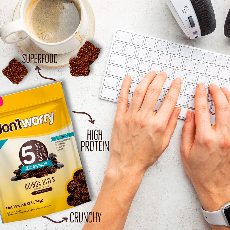 4 pack Quinoa Bites - 2 Blue Berry+Chocolate+Almond