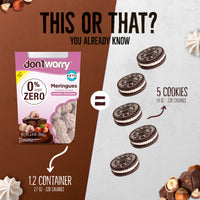 0 Sugar Meringues 4PK ZERO – Cookies & Cream, Vanilla, Chocolate, Hazelnut – Keto-Friendly & Guilt-Free