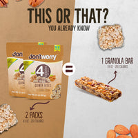 4 pack Quinoa Bites - 2 Blue Berry+Chocolate+Almond
