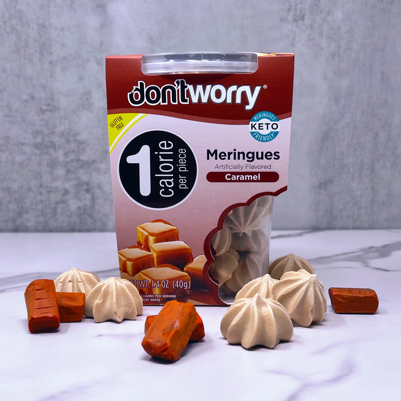 Meringue Cookies 4 Pack ( Cookies&Cream + Caramel + Strawberry + Vanilla)