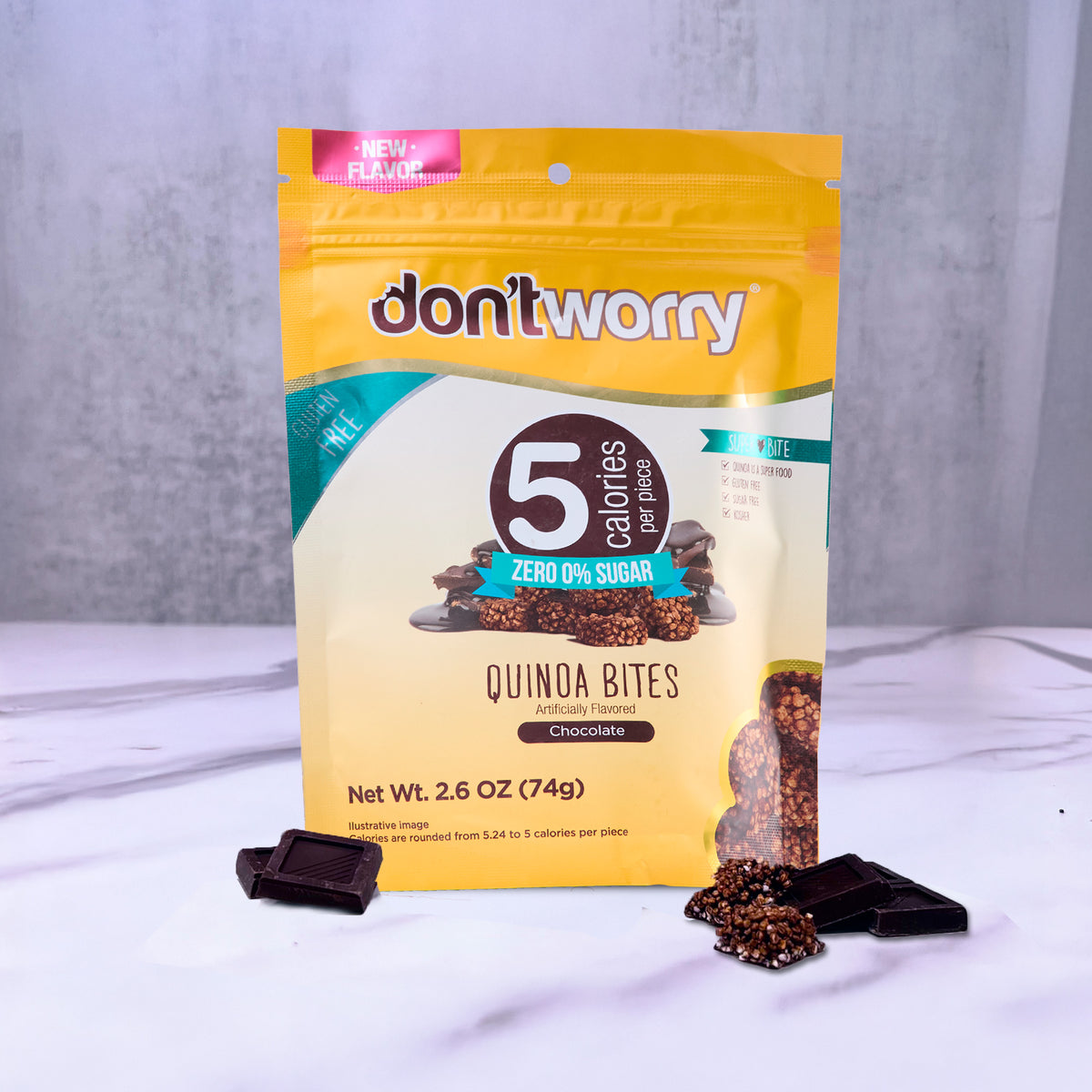 4 pack Quinoa Bites - 2 Blue Berry+Chocolate+Almond