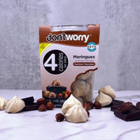4 Pack Meringue Chocolate & Halzenut 2.4 oz