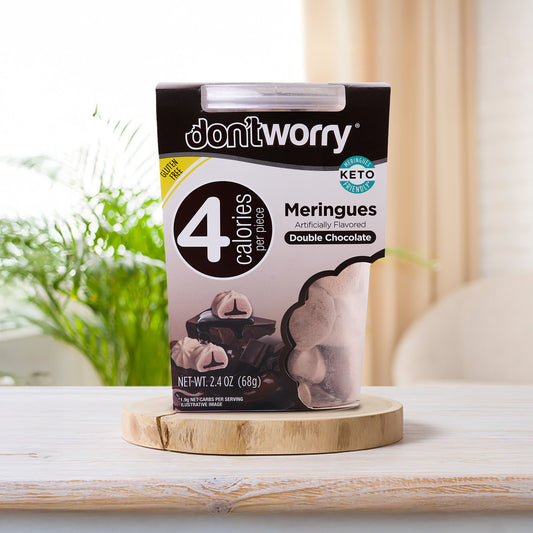 4 Pack Meringue Chocolate Filled 2.4 oz