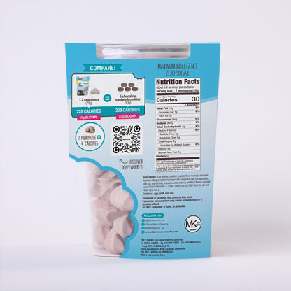 0 Sugar Meringues 4PK ZERO – Cookies & Cream, Vanilla, Chocolate, Hazelnut – Keto-Friendly & Guilt-Free