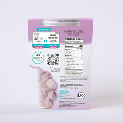0 Sugar Meringues 4PK ZERO – Cookies & Cream, Vanilla, Chocolate, Hazelnut – Keto-Friendly & Guilt-Free