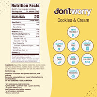 0 Sugar Meringues 4PK ZERO – Cookies & Cream, Chocolate – Keto-Friendly & Guilt-Free