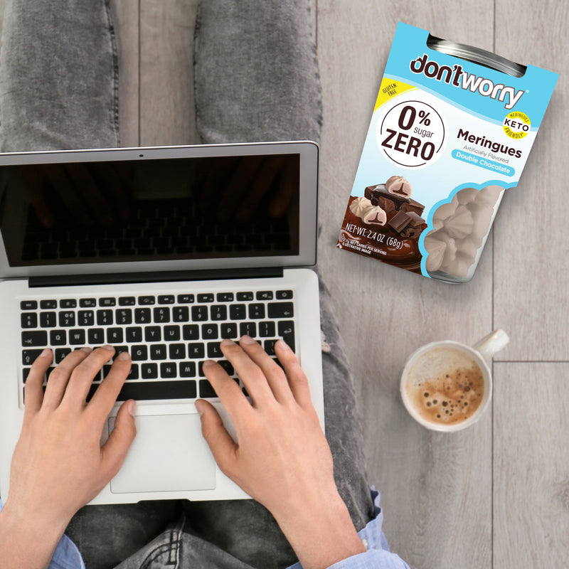 0 Sugar Meringues 4PK ZERO – Cookies & Cream, Chocolate – Keto-Friendly & Guilt-Free