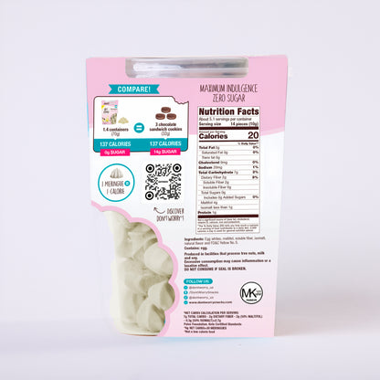 0 Sugar Meringues 4PK ZERO – Cookies & Cream, Vanilla, Chocolate, Hazelnut – Keto-Friendly & Guilt-Free