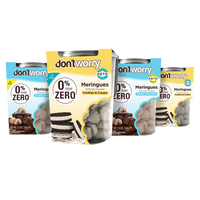 0 Sugar Meringues 4PK ZERO – Cookies & Cream, Chocolate – Keto-Friendly & Guilt-Free