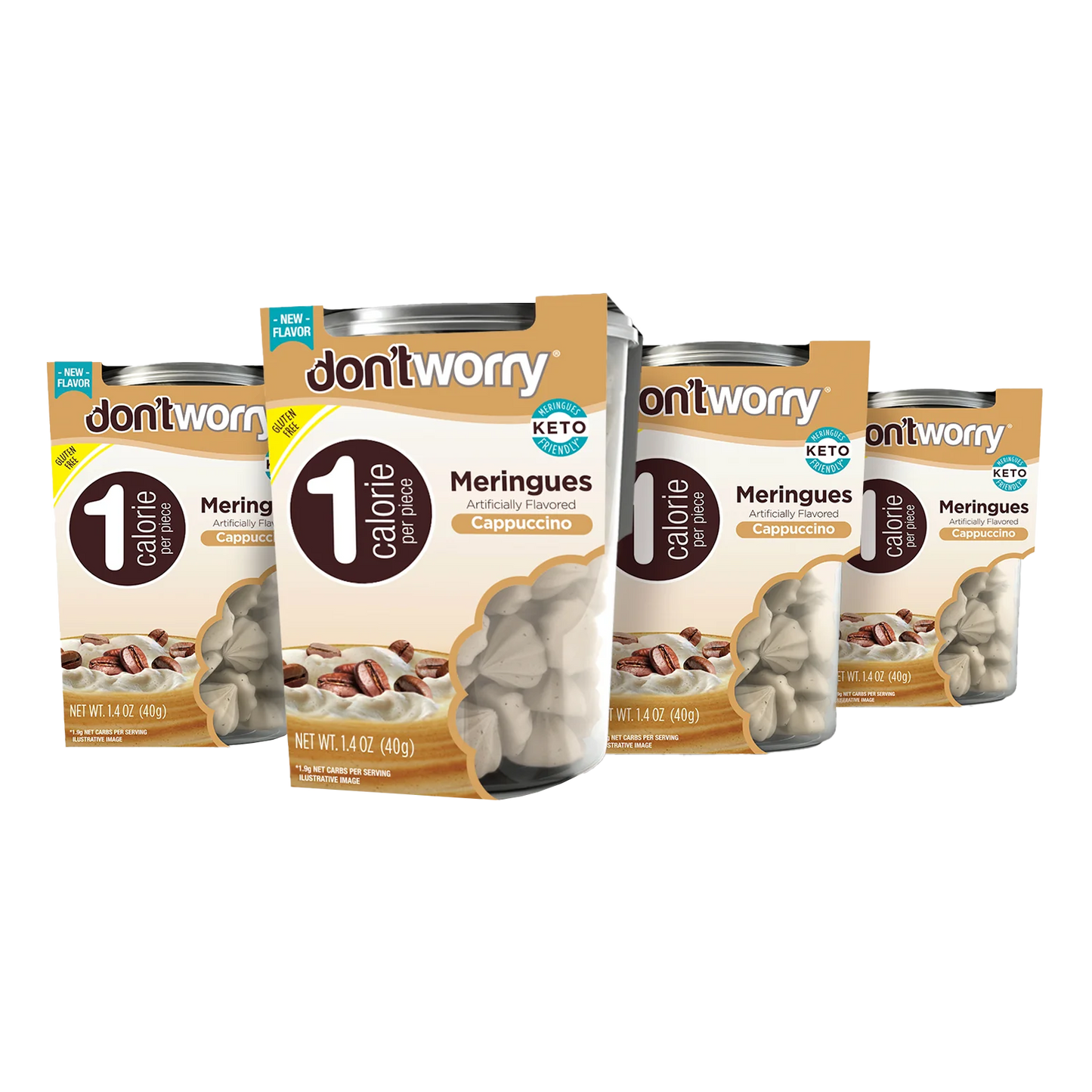 4 Pack Meringue Cappuccino