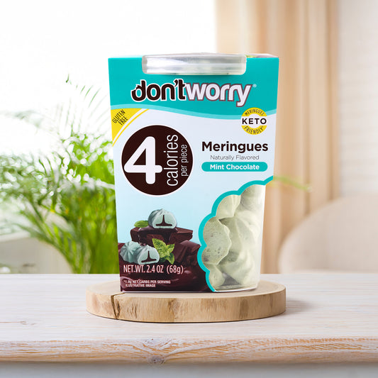 4 Pack Meringue Chocolate Filled & Mint