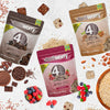4 pack Quinoa Bites, Almond-Pecan Flavor Super Food (2.1 oz per bag)